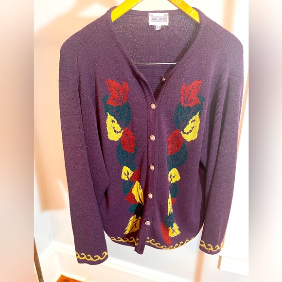 Vintage Cottagecore Cardigan Sweater - Picture 1 of 5